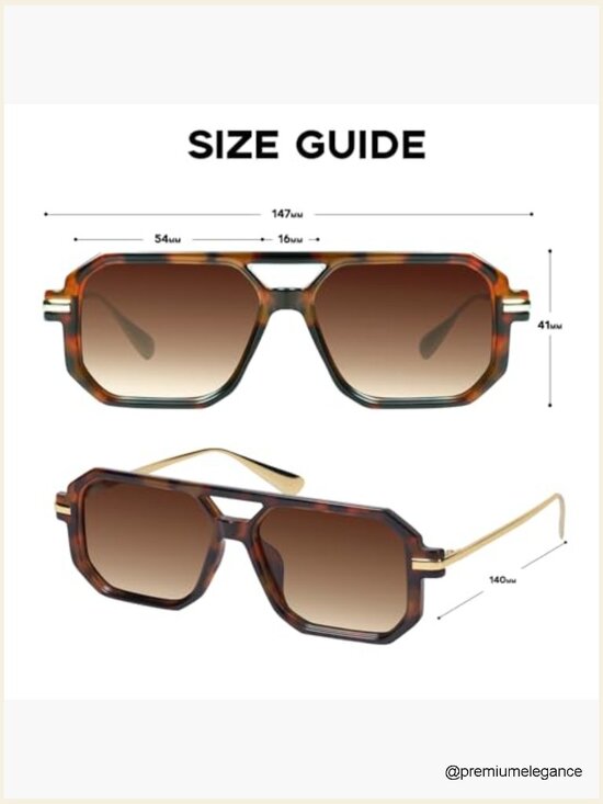 Small Retro Aviator Sunglasses with Polarized Lenses, UV400 Protection